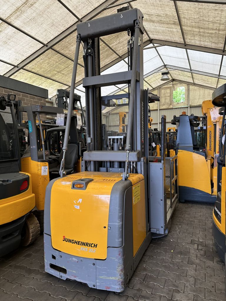 Jungheinrich EKS 312 Baujahr 2016 / HH 7,5M TRIPLEX / BIG PLATTFORM Hochhubkommissionierer www.gst-logistic.com