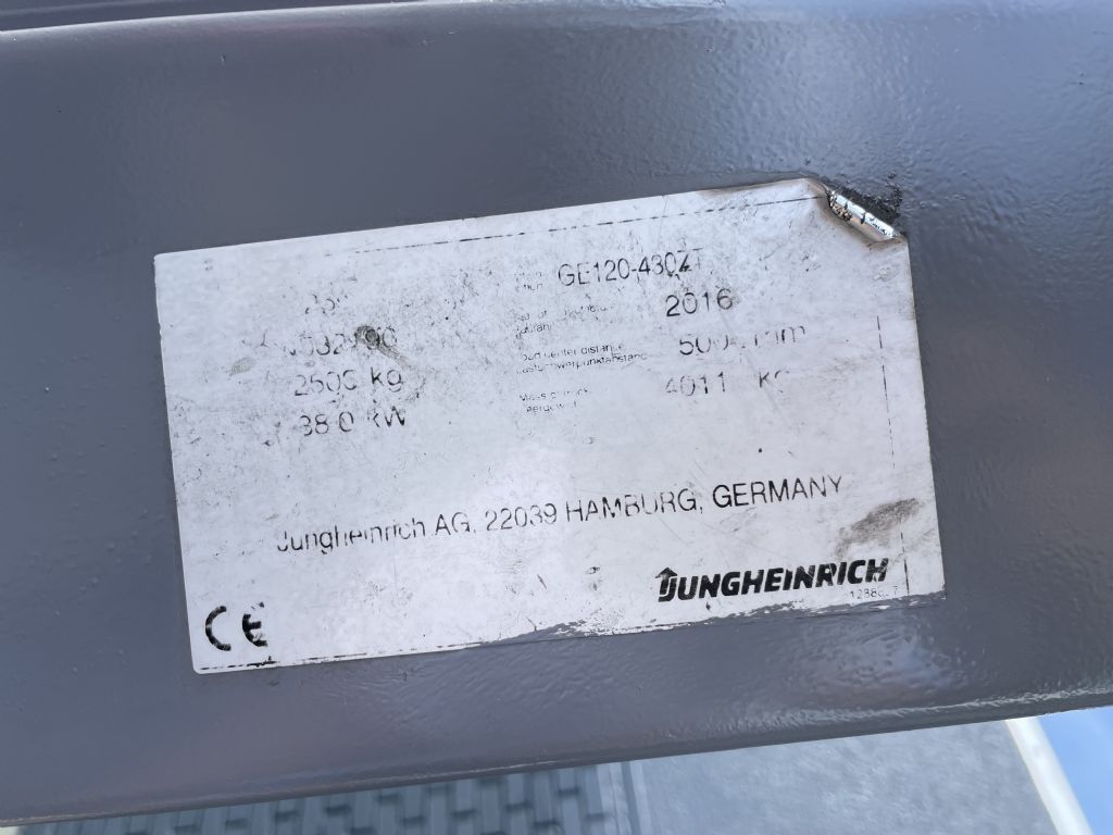 Jungheinrich TFG 425s Baujahr 2016 / Stunden 11903 / HH 4300 Treibgasstapler www.gst-logistic.com