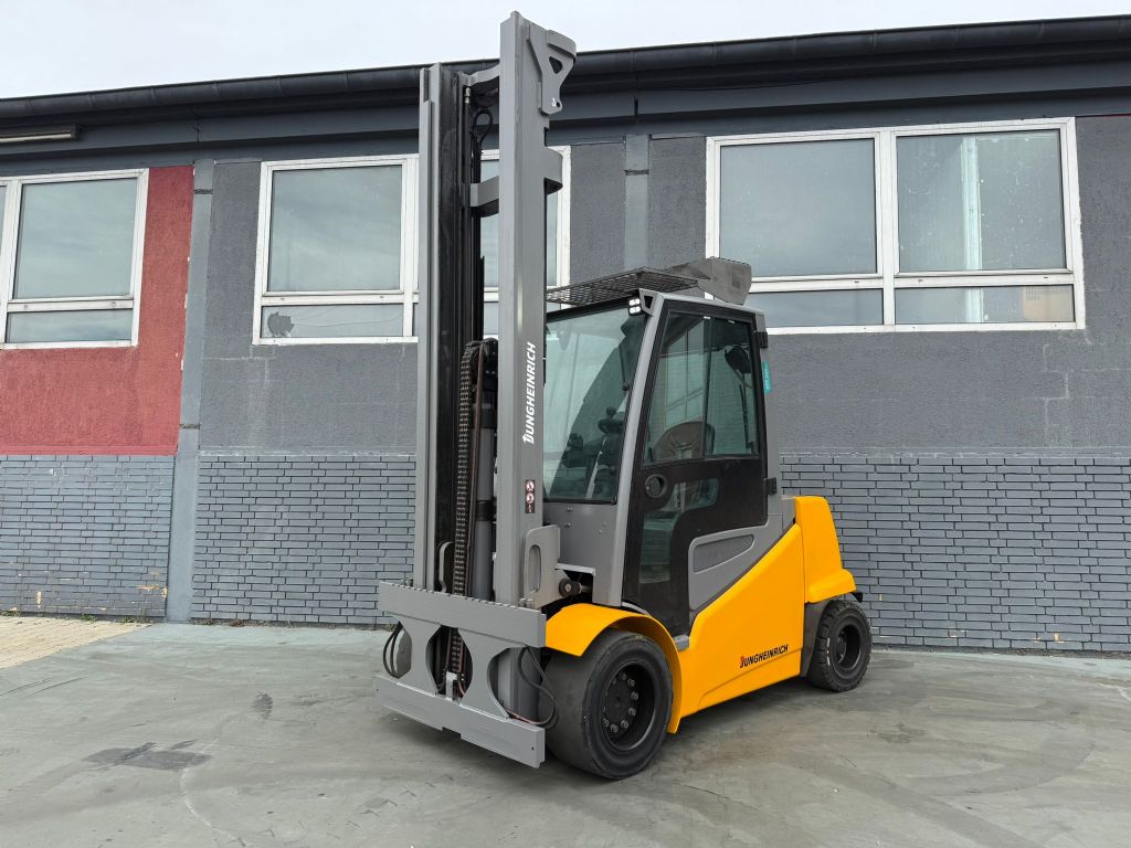 Jungheinrich EFG S 50 Baujahr 2018/ HH 5310 ZZ Duplex/Freihubmast Elektro 4 Rad-Stapler www.gst-logistic.com