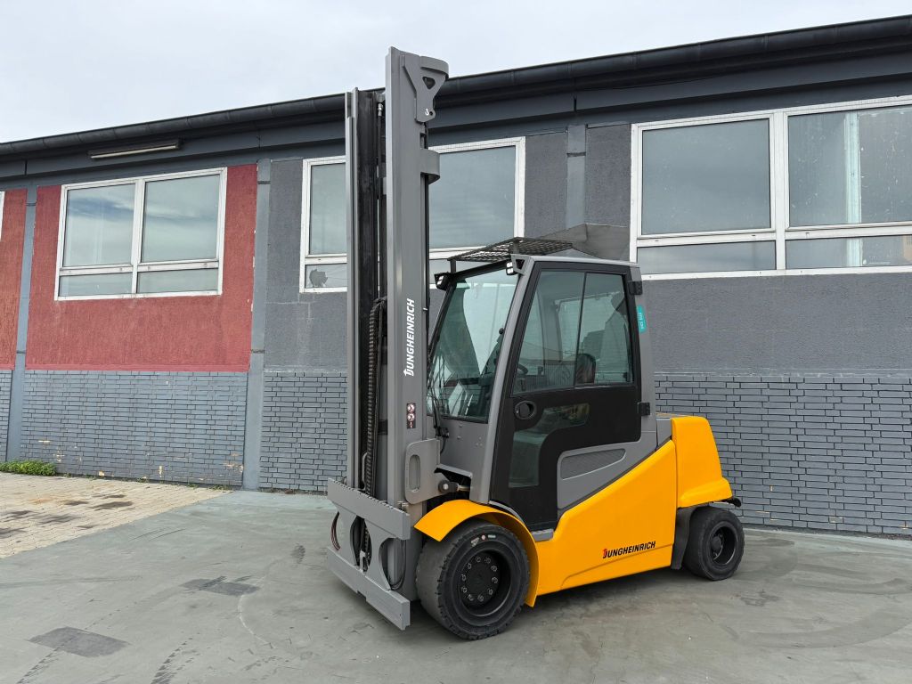 Jungheinrich EFG S 50 Baujahr 2018/ HH 5310 ZZ Duplex/Freihubmast Elektro 4 Rad-Stapler www.gst-logistic.com