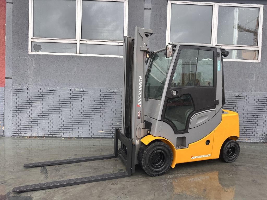 Jungheinrich DFG 435s Baujahr 2018 /Stunden 4210/ Kabine/Duplex Dieselstapler www.gst-logistic.com