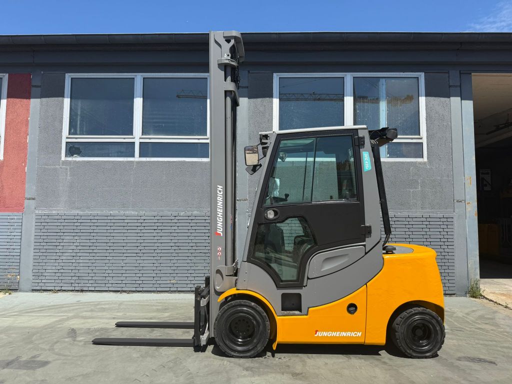 Jungheinrich DFG 435s Baujahr 2018 /Stunden 5827/ Kabine/Duplex Dieselstapler www.gst-logistic.com