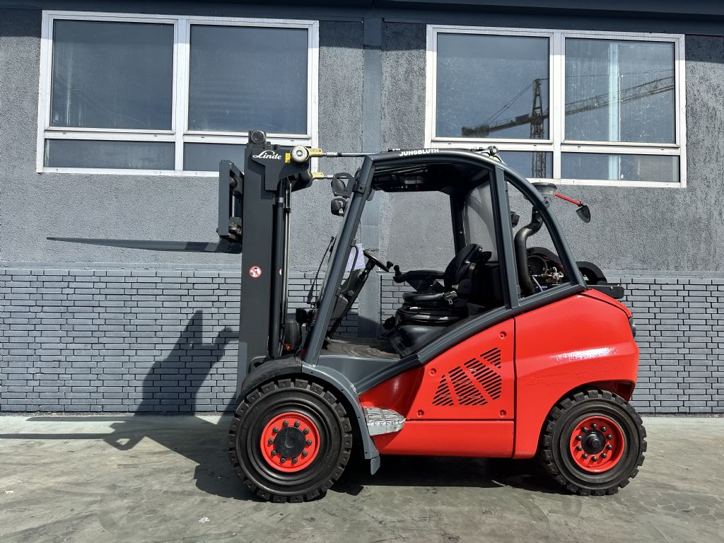 Linde H50T -01 Baujahr 2011 / Stunden 1007/ TRIPLEX / TOP ZUSTAND LPG Forklifts www.gst-logistic.com