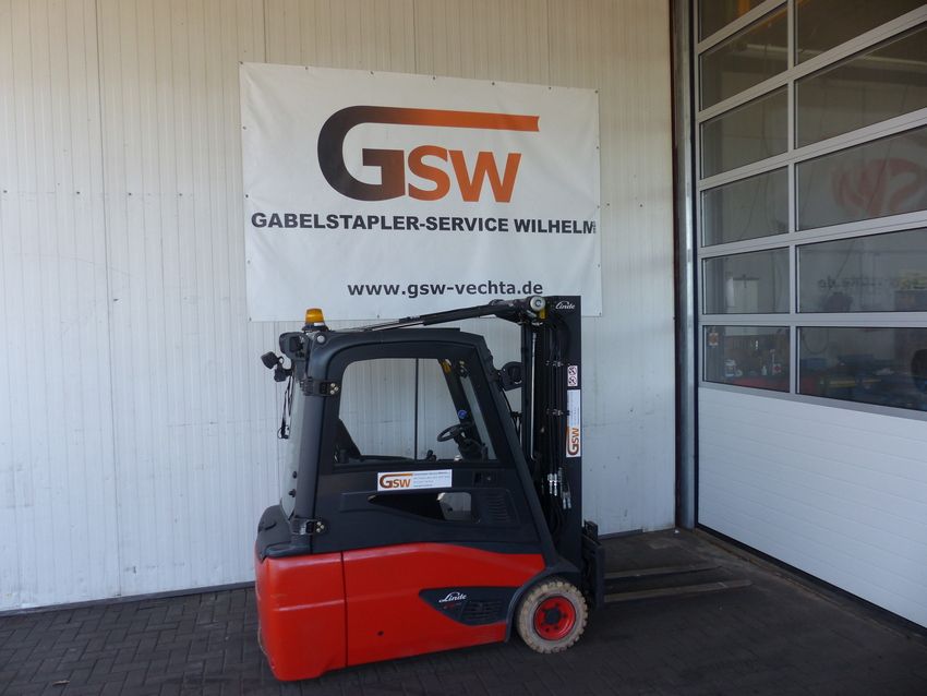 Linde E16 EVO Elektro 3 Rad-Stapler www.gsw-vechta.de