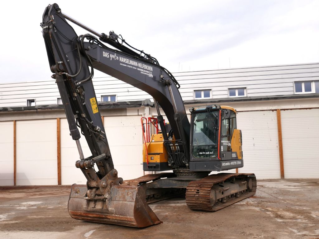 Volvo ECR235EL Mobilbagger www.hanselmann.de