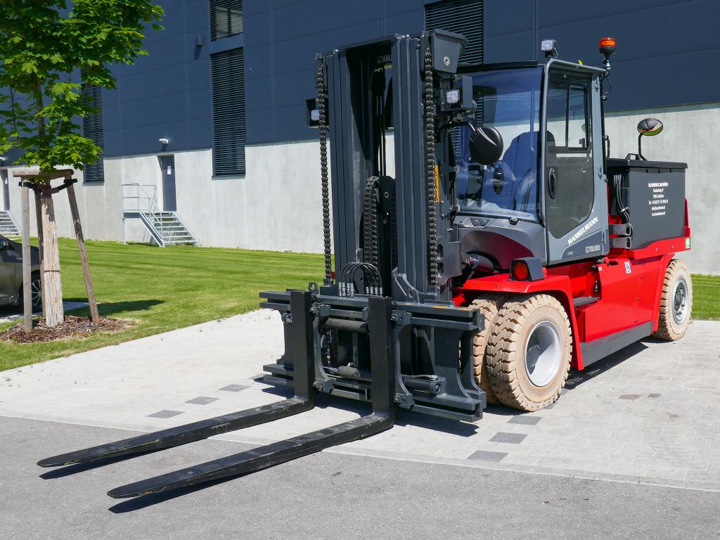 Kalmar ECG80-9 Schwerlaststapler Elektro 4 Rad-Stapler www.hanselmann.de