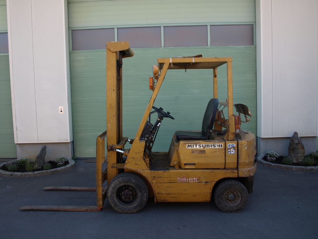 Mitsubishi FG15 Benzinstapler www.gabelstaplerservice.at