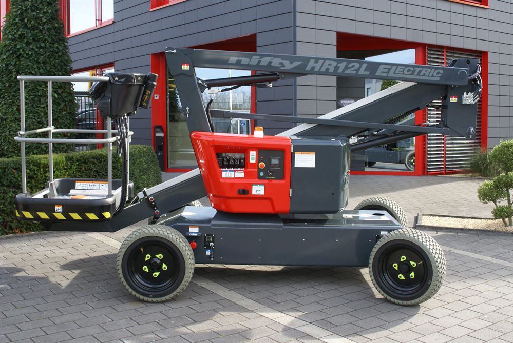 Niftylift HR 12 LE 2x4 MK2 Gelenkteleskopbhne www.hbv-hydraulik.de