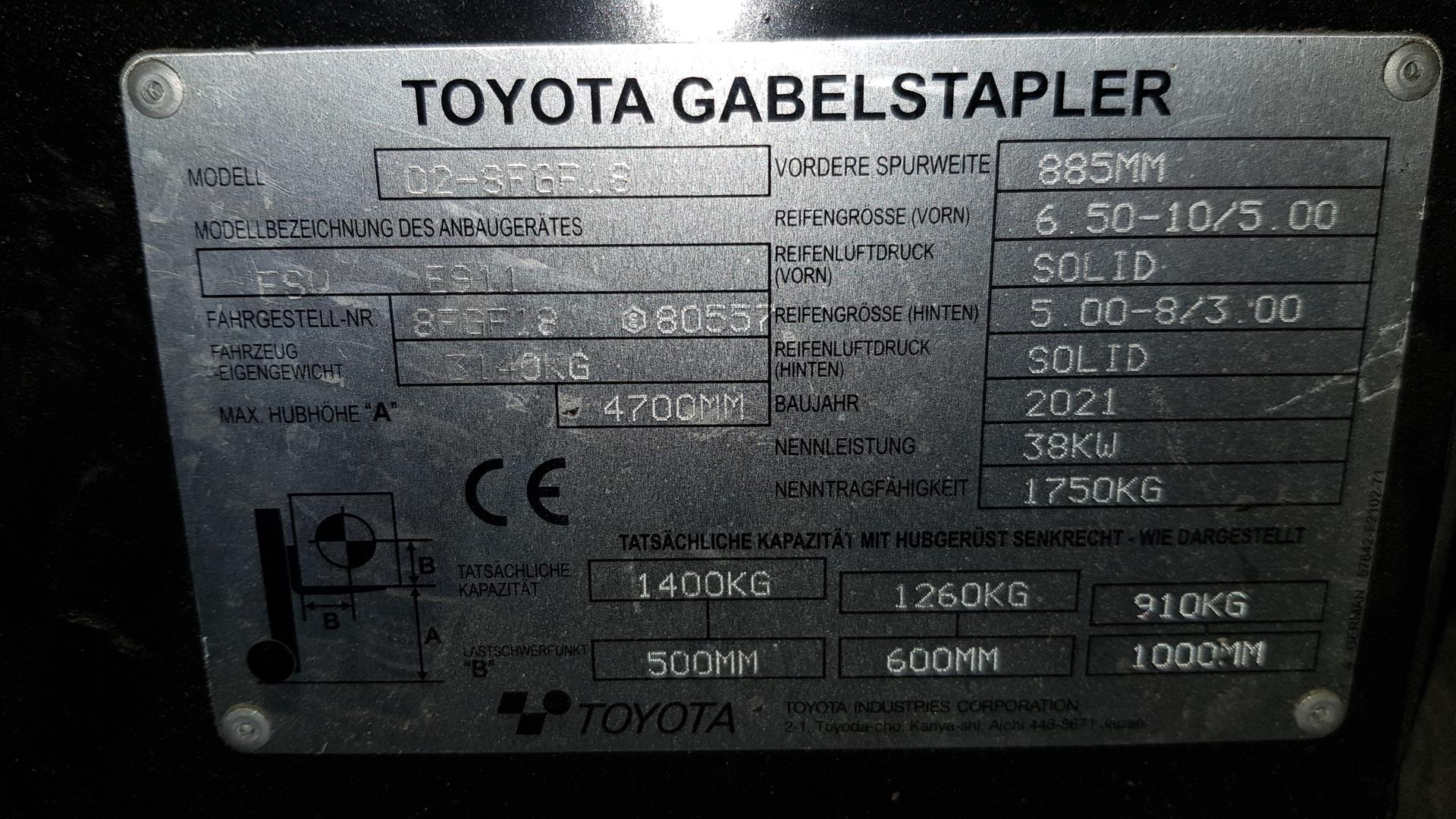 Toyota 02-8FGF18 Treibgasstapler www.heinbockel-gabelstapler.de