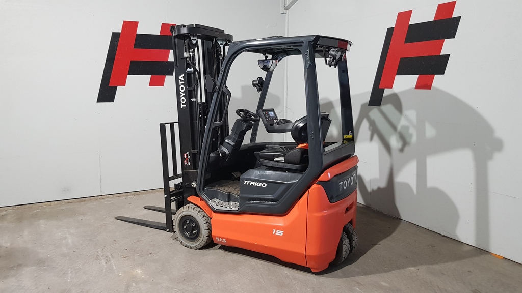 Toyota 9FBE15T Elektro 3 Rad-Stapler www.heinbockel-gabelstapler.de