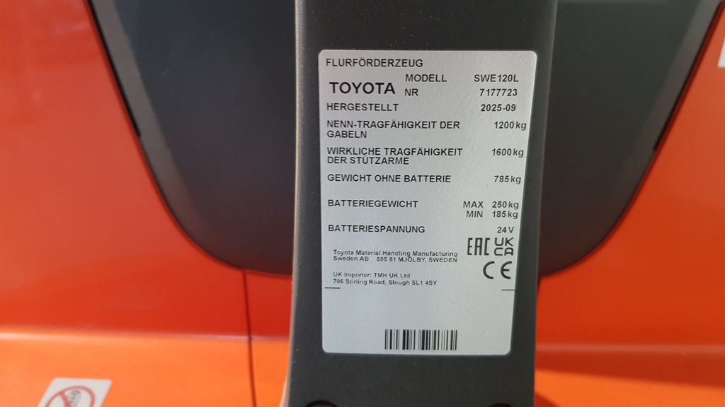 BT SWE120L Hochhubwagen www.heinbockel-gabelstapler.de