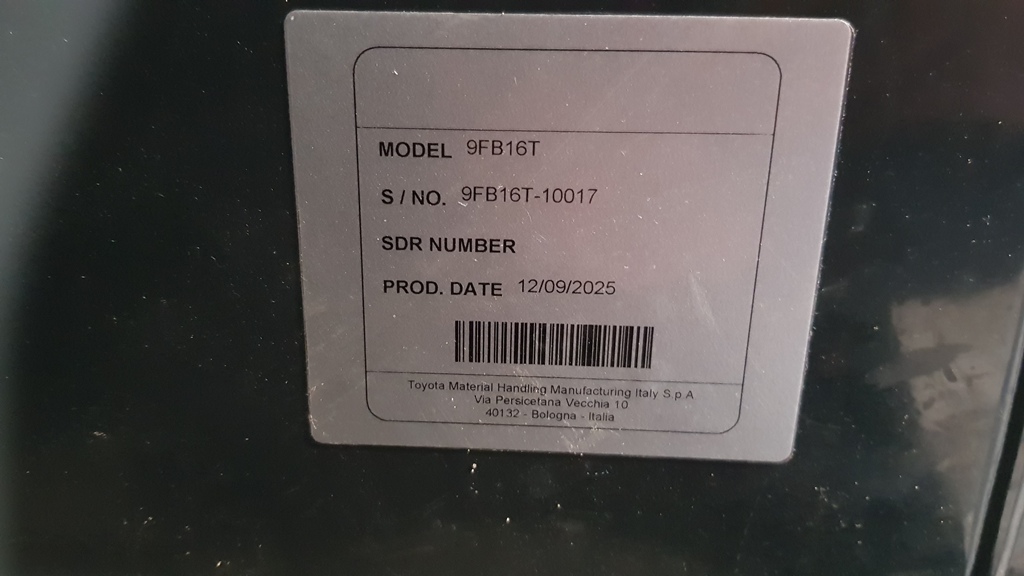 Toyota 9FB16T Elektro 4 Rad-Stapler www.heinbockel-gabelstapler.de