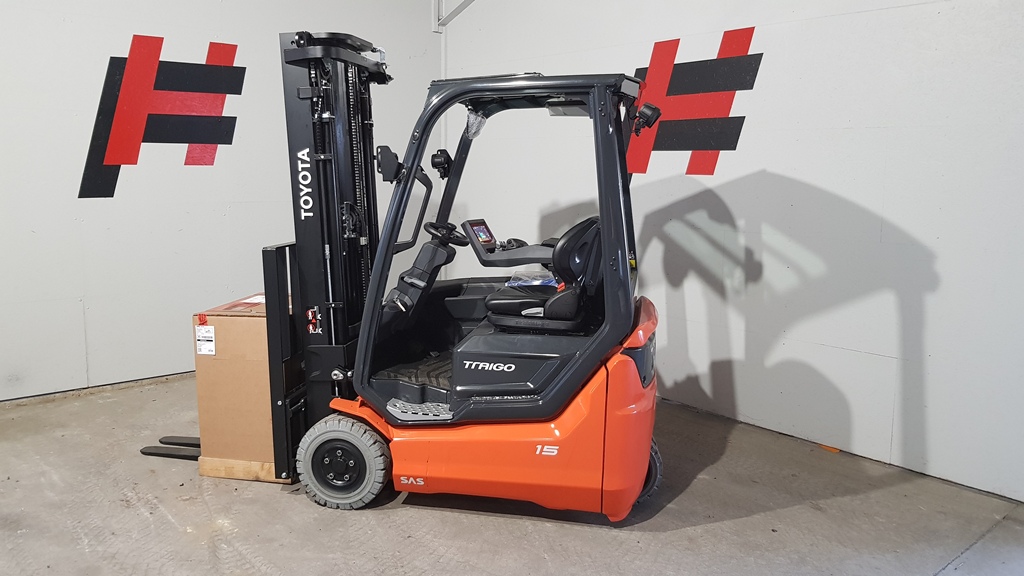 Toyota 9FBE15T Elektro 3 Rad-Stapler www.heinbockel-gabelstapler.de