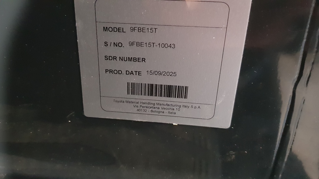 Toyota 9FBE15T Elektro 3 Rad-Stapler www.heinbockel-gabelstapler.de