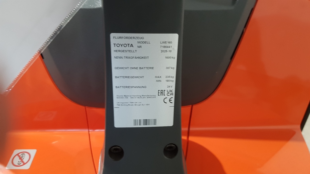 BT LWE160 Niederhubwagen www.heinbockel-gabelstapler.de