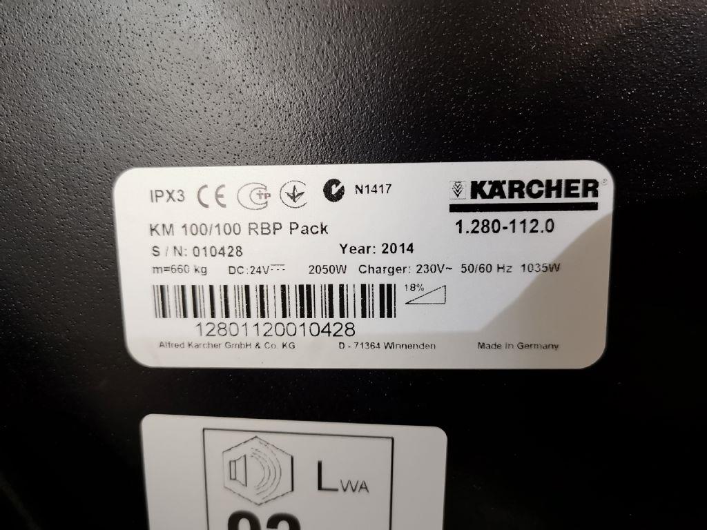 Kärcher KM100/100 Kehrmaschine www.heinbockel-gabelstapler.de
