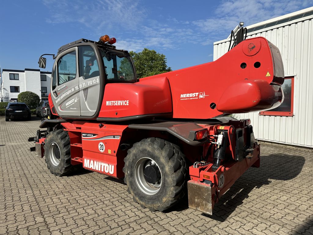 Manitou-MRT 2550 Privilege Plus-Teleskopstapler drehbar-www.herbst-gabelstapler.de