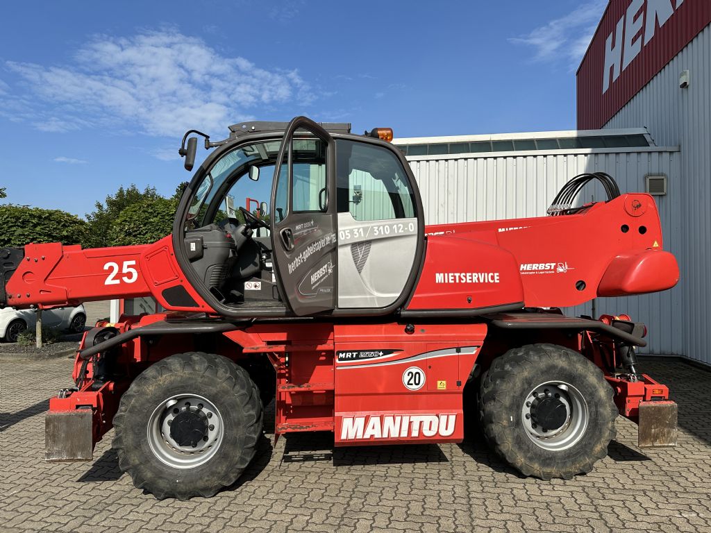 Manitou-MRT 2550 Privilege Plus-Teleskopstapler drehbar-www.herbst-gabelstapler.de