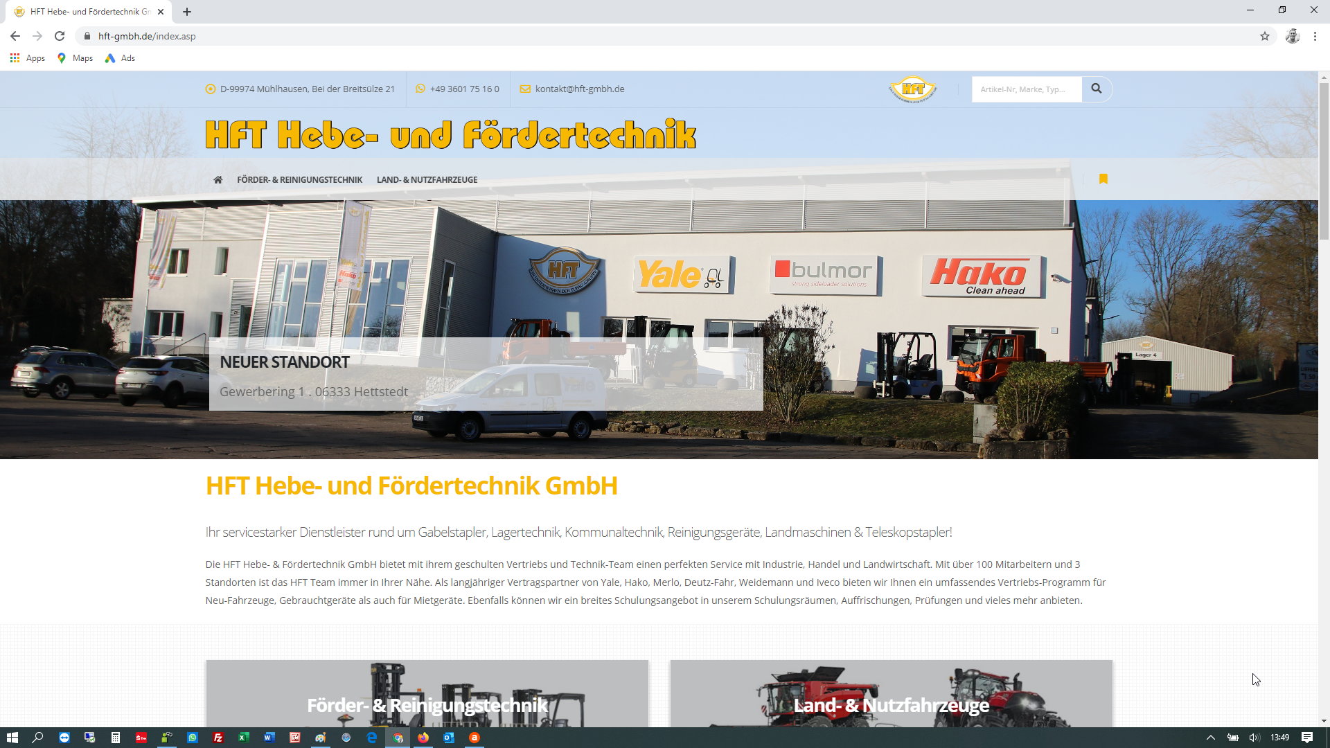 HFT Hebe- & F�rdertechnik GmbH