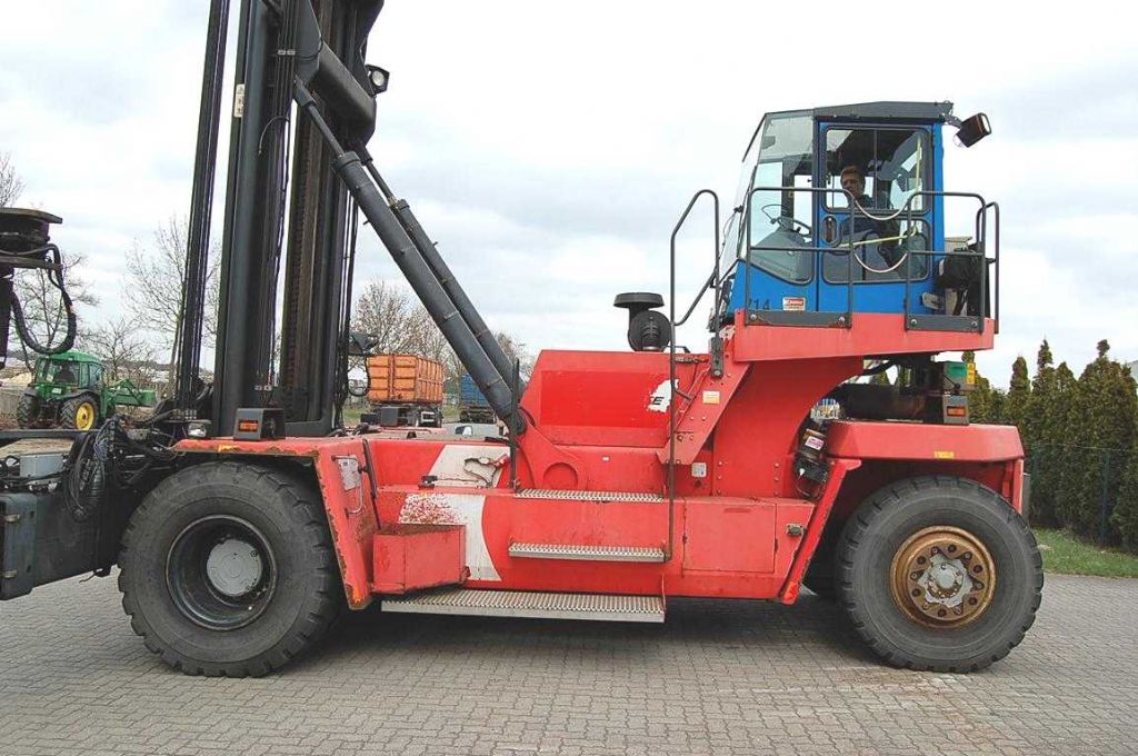 Chariot porte-conteneur vide-Kalmar-DCE90-45E7