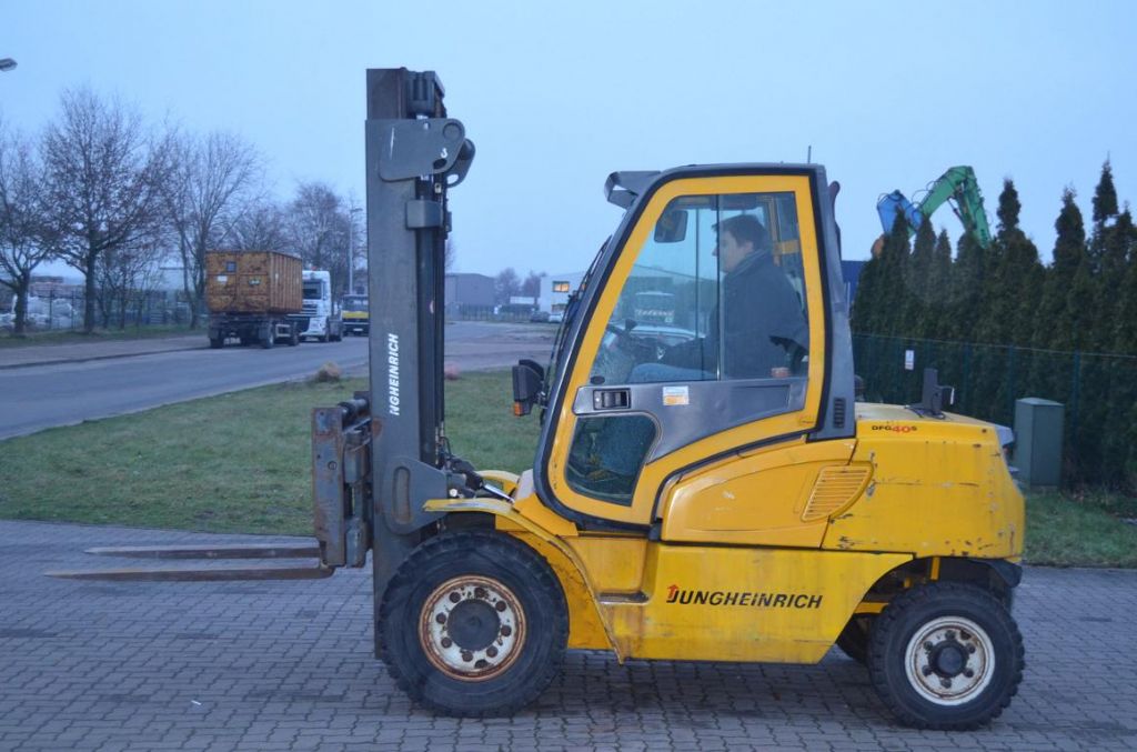 Jungheinrich DFG40 Diesel Forklift www.hinrichs-forklifts.com