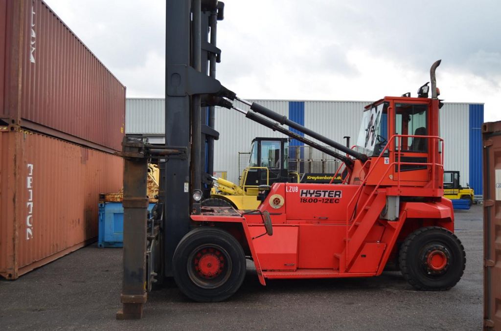 Carretilla portacontenedores vaca-Hyster-H18.00XM-12EC