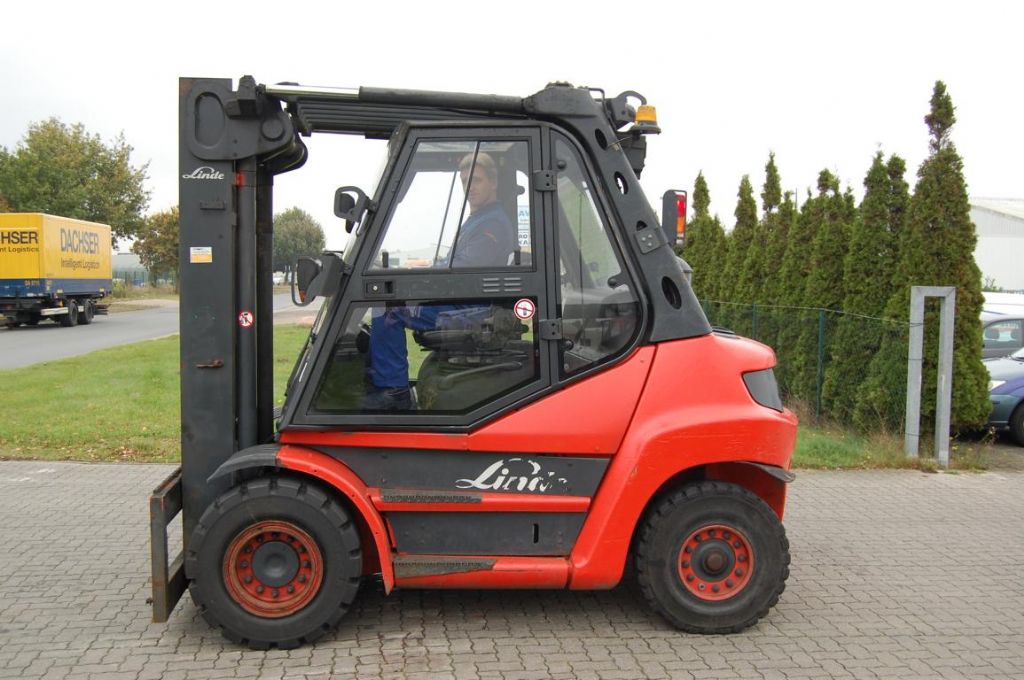 Chariot lvateur Diesel-Linde-H80D