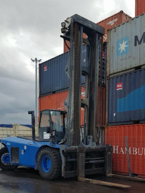 Linde H320 Heavy Forklifts www.hinrichs-forklifts.com