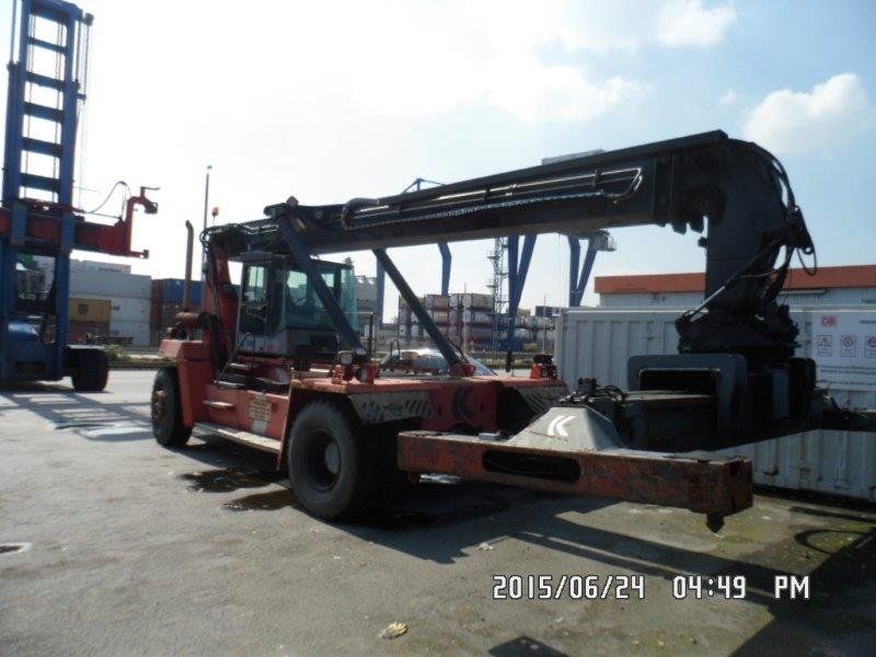 Kalmar DRD100-52S6 Empty Container Reachstacker www.hinrichs-forklifts.com