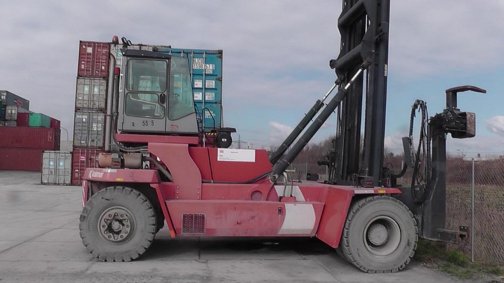 Kalmar DCE100-45E6 Leer Containerstapler www.hinrichs-forklifts.com