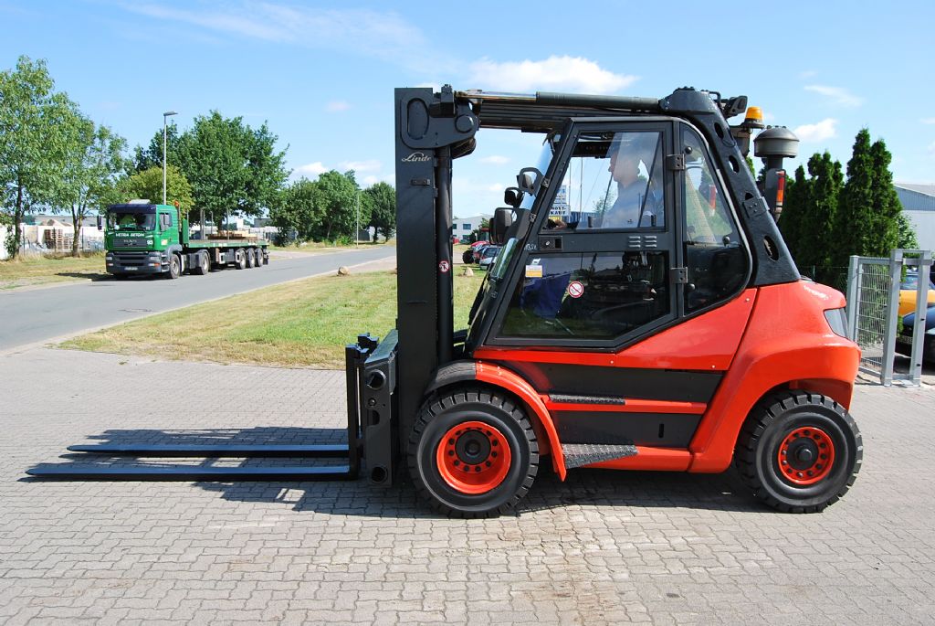 Linde H80D-01 Diesel Forklift www.hinrichs-forklifts.com