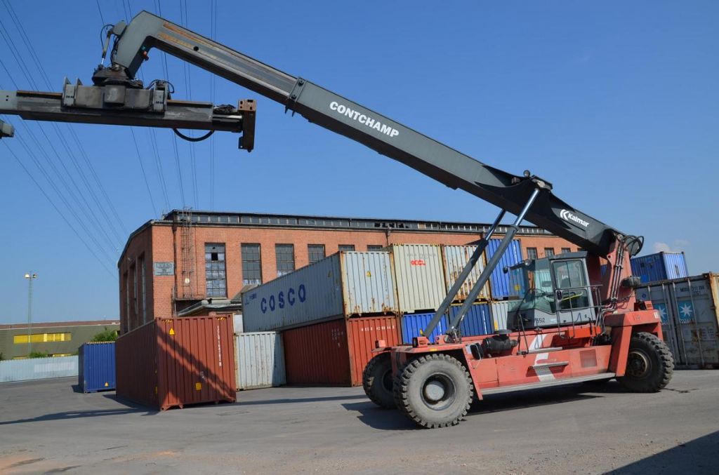 Kalmar DRD100-52-S6 Empty Container Reachstacker www.hinrichs-forklifts.com