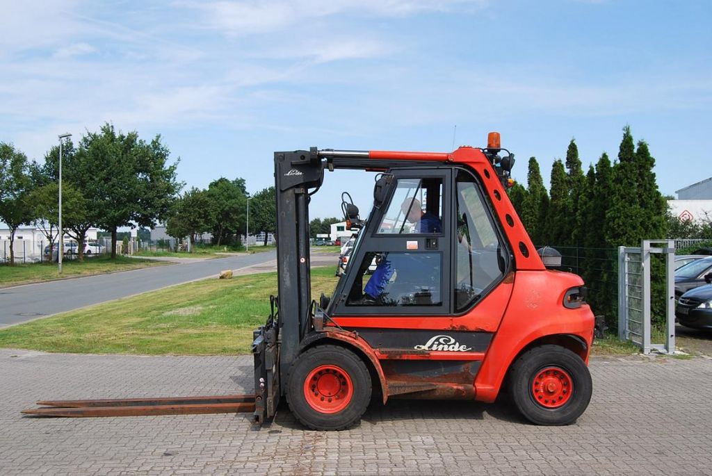 Linde H80D-02 Diesel Forklift www.hinrichs-forklifts.com