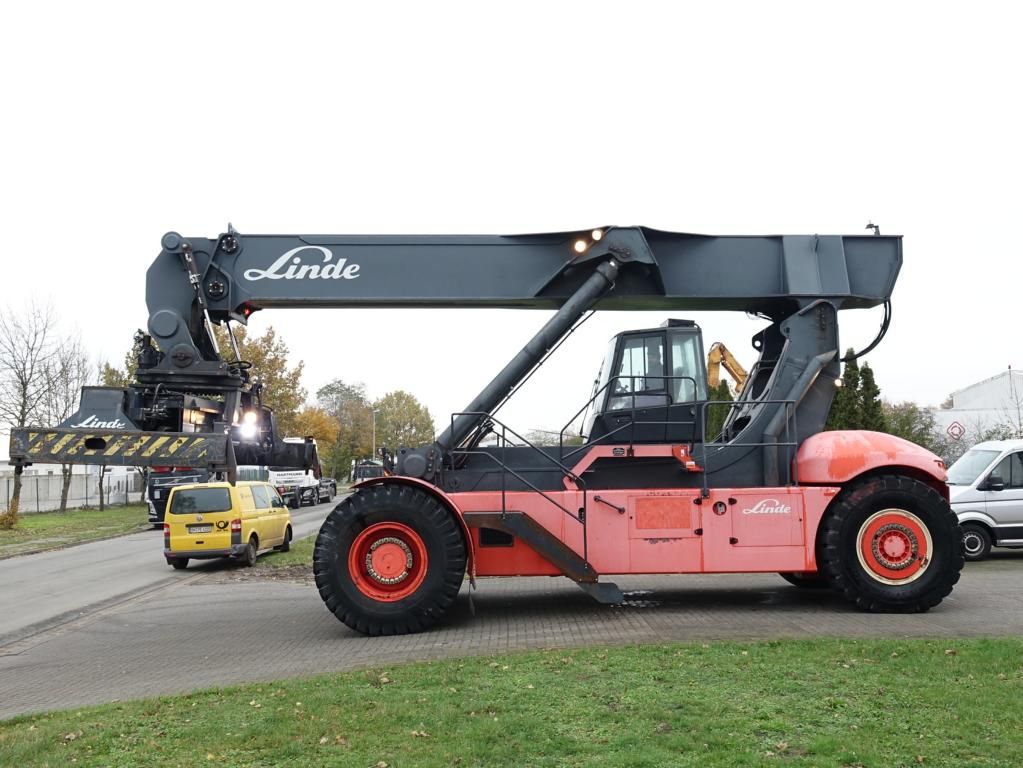 Voll Container Reachstacker-Linde-C4535TL5