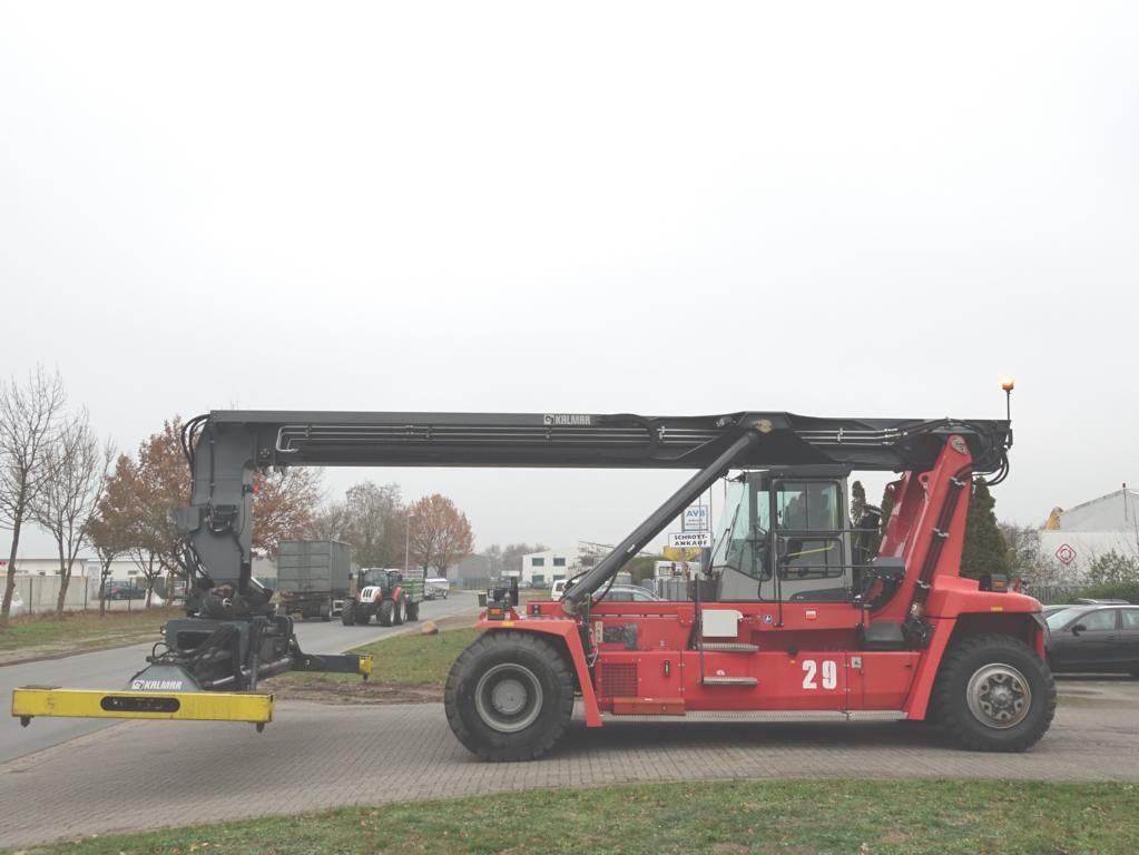 Kalmar DRF100-54S6 Leercontainer Reachstacker www.hinrichs-forklifts.com