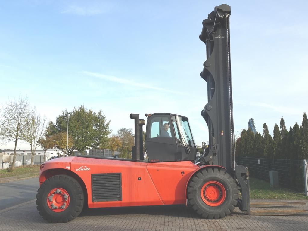 Schwerlaststapler-Linde-H320