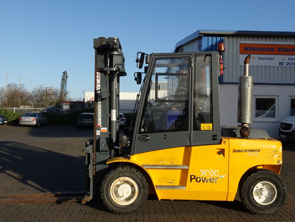 Jungheinrich DFG660 Diesel Forklift www.hinrichs-forklifts.com
