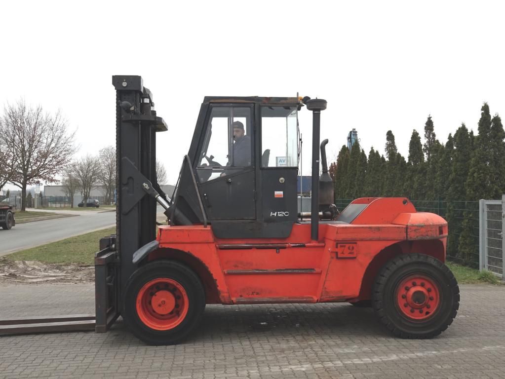 Chariot lvateur lourd-Linde-H120D