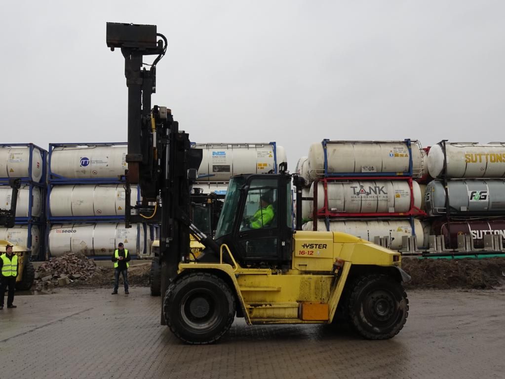 Chariot porte-conteneur vide-Hyster-H16XMS12