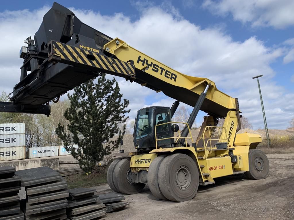 Reach-Stacker per container pieno-Hyster-RS4531CH