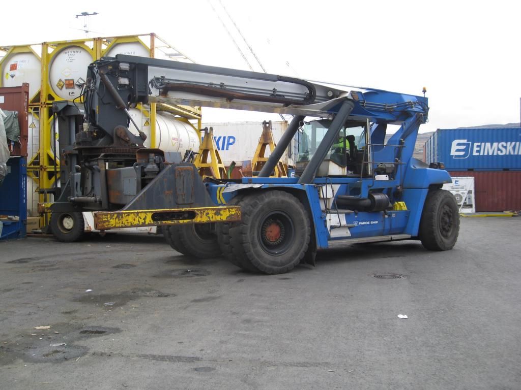 Reach-Stacker porte-conteneur plein-Kalmar-DRF450-60S5X