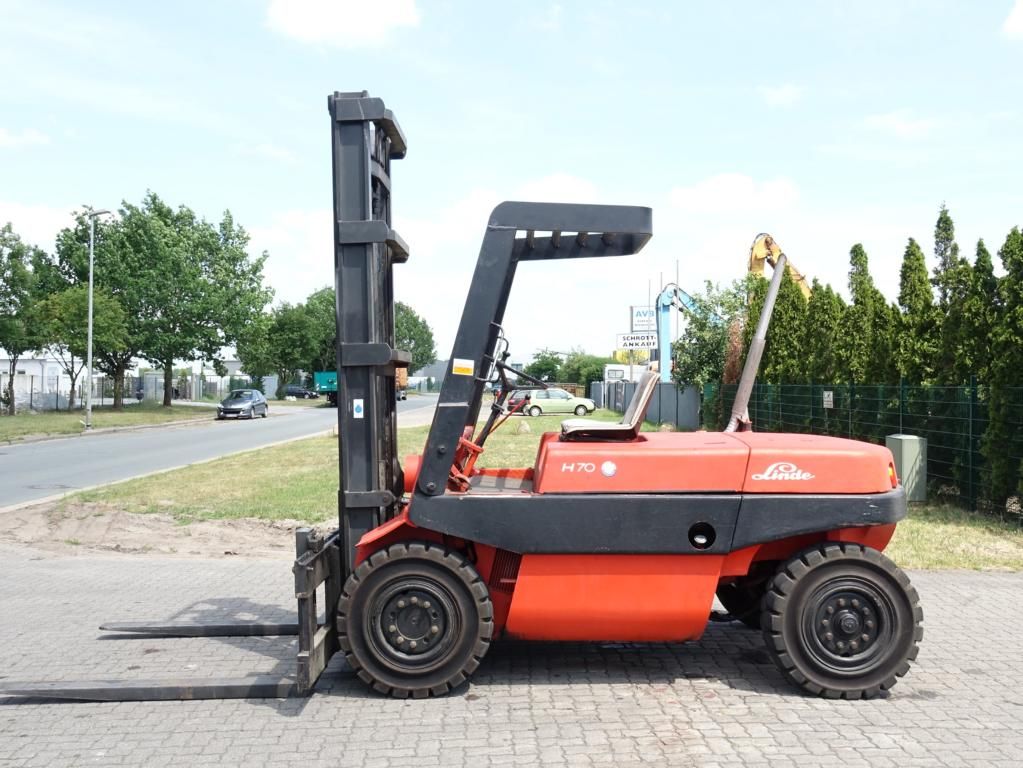 Chariot lvateur Diesel-Linde-H70D