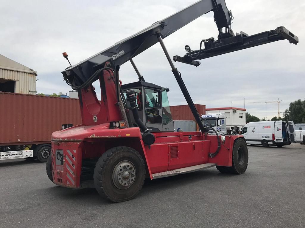 Kalmar DRF100-54S6 Empty Container Reachstacker www.hinrichs-forklifts.com