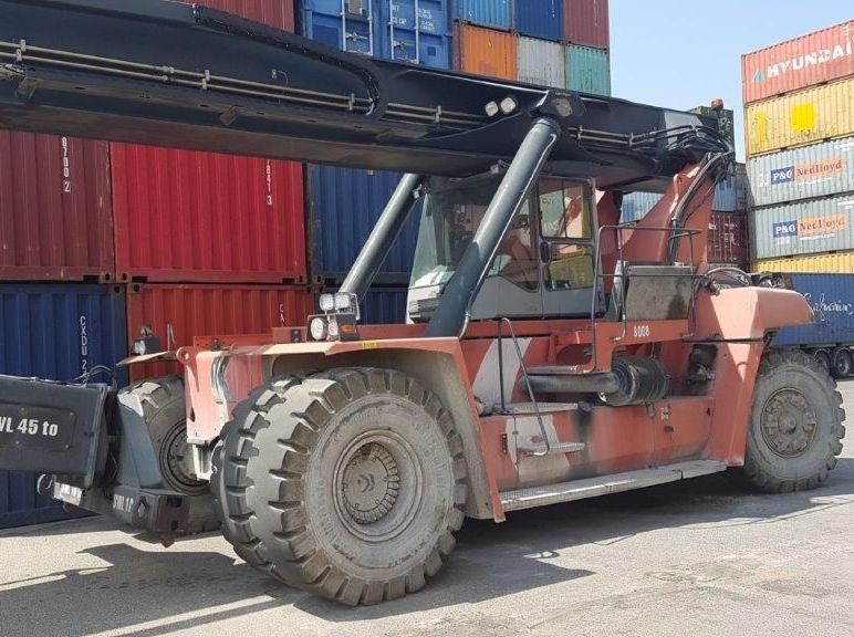 Kalmar DRF450-60S5 Full-container reach stacker www.hinrichs-forklifts.com