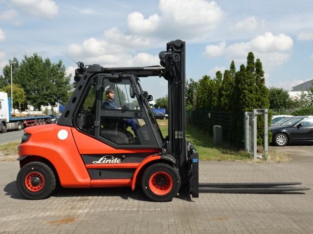 Diesel forklifts-Linde-H80D-02/900