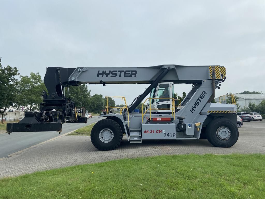 Hyster RS4531CH Vollcontainer Reachstacker www.hinrichs-forklifts.com