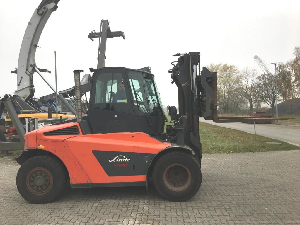 Carrello elevatore di grande portata-Linde-H120D