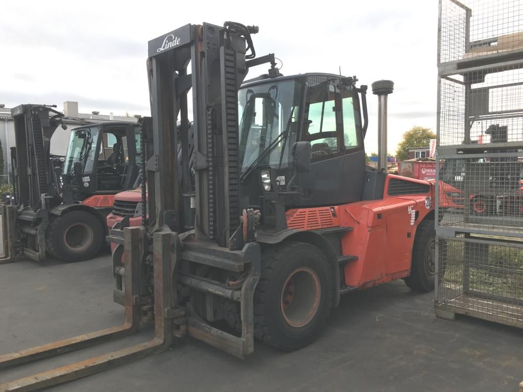 Linde H120D Heavy Forklifts www.hinrichs-forklifts.com