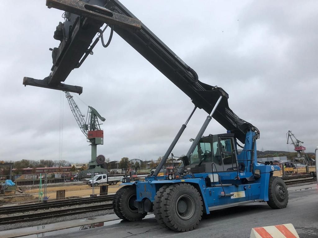 Kalmar DRF100-54S6 Leercontainer Reachstacker www.hinrichs-forklifts.com