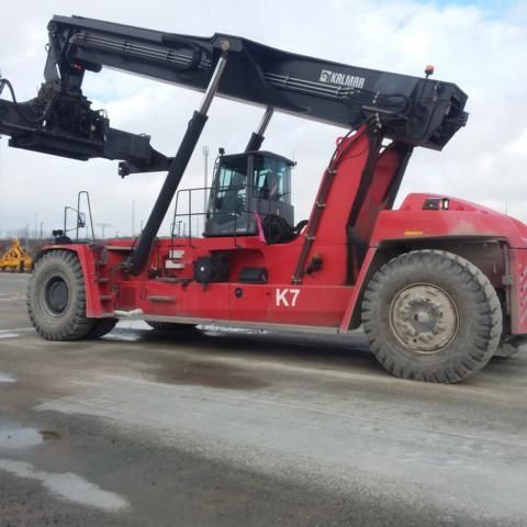 Kalmar DRG450-75S5X Vollcontainer Reachstacker www.hinrichs-forklifts.com